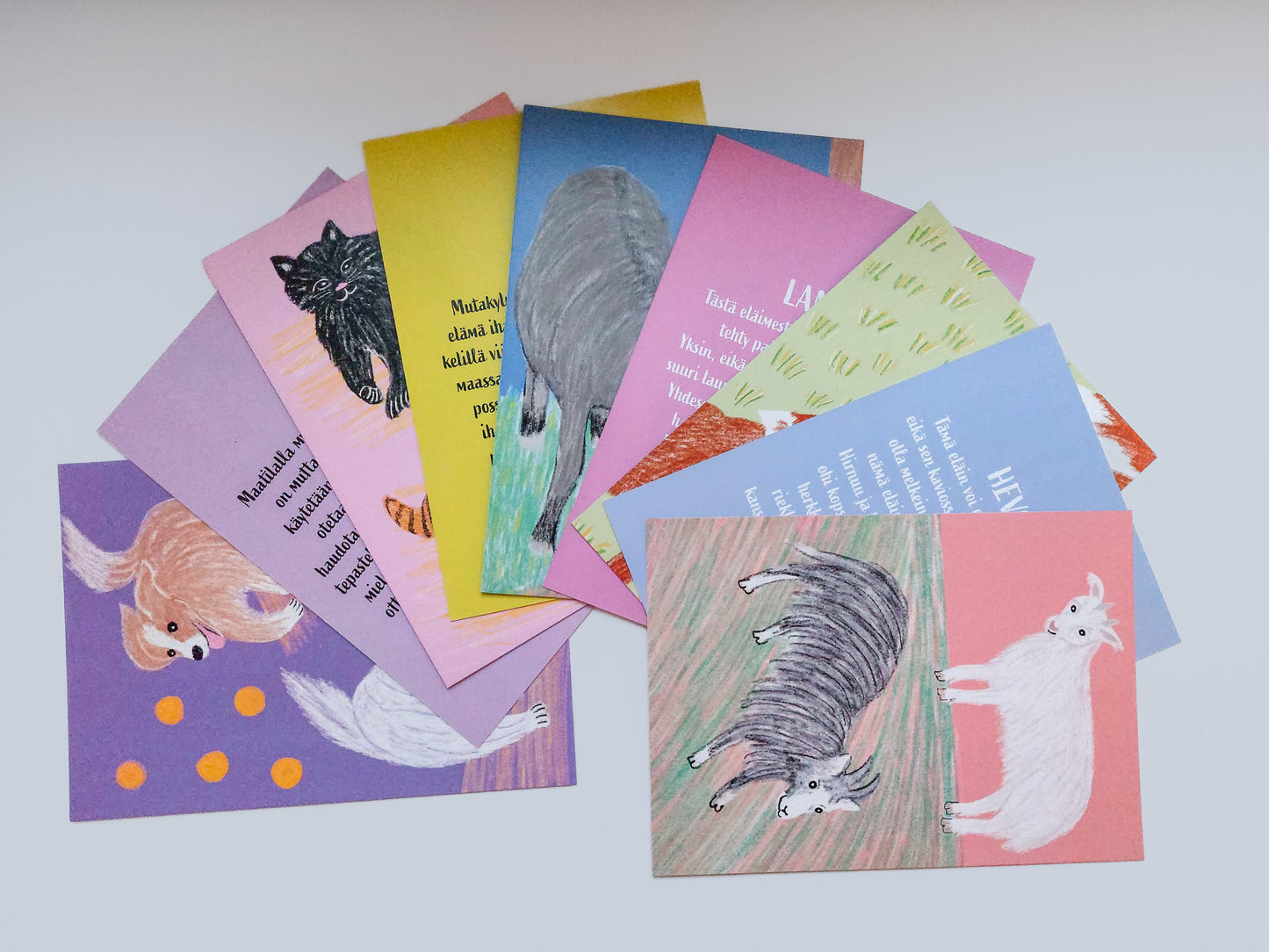 Rhyme cards/Lorukortit